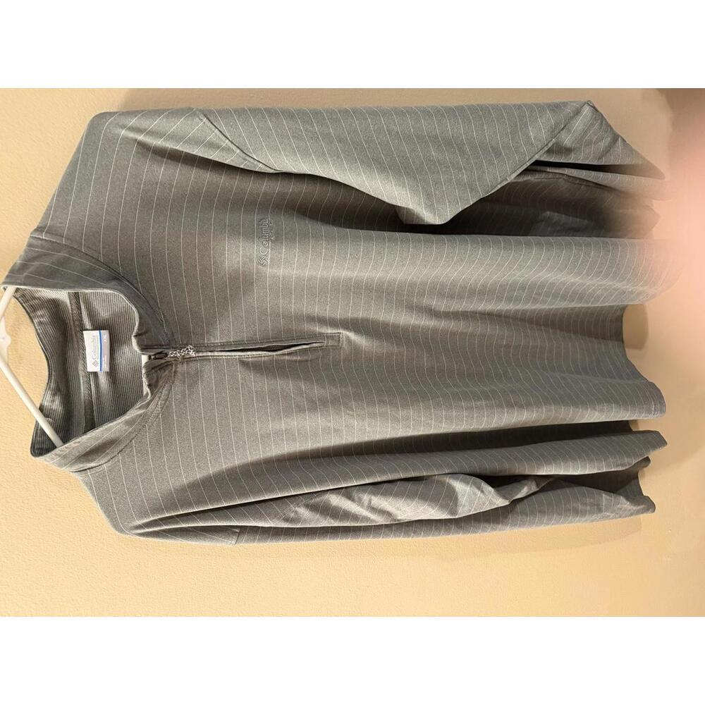 Columbia PFG Men's Long Sleeve Quarter Zip Activewear Top